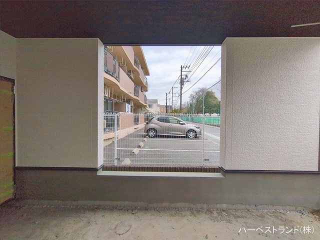 神奈川県大和市上草柳７丁目の新築戸建て外構写真 2026年1月27日撮影