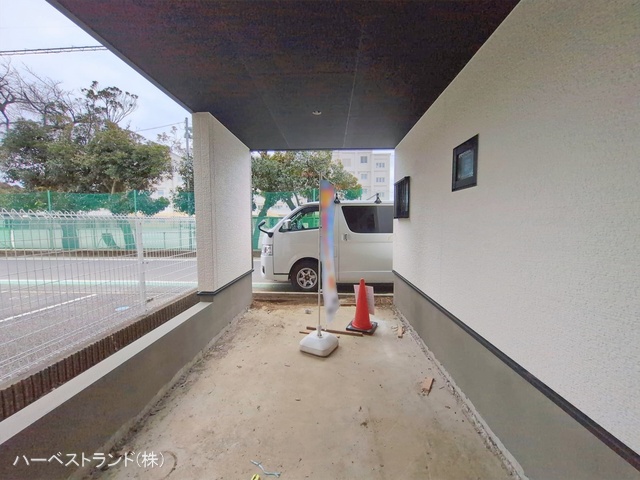 神奈川県大和市上草柳７丁目の新築戸建て外構写真 2026年1月27日撮影