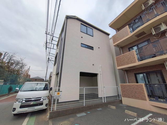 神奈川県大和市上草柳７丁目の新築戸建て外構写真 2026年1月27日撮影