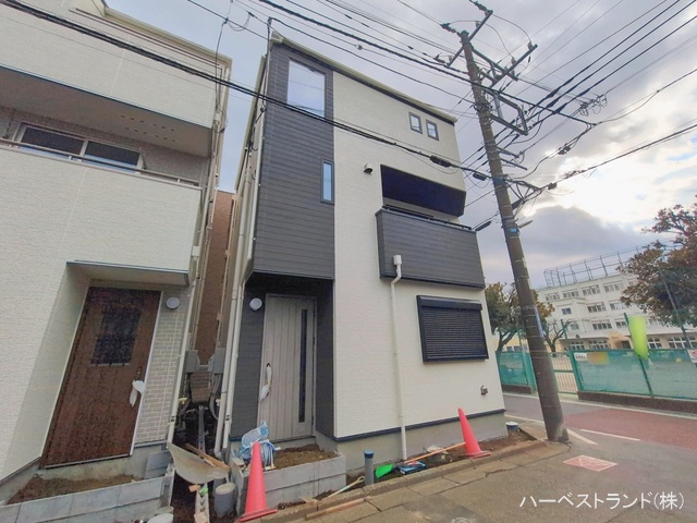 神奈川県大和市上草柳7丁目の新築戸建て外構写真 2026年2月12日撮影