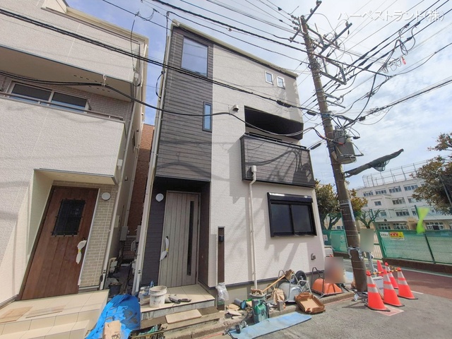 神奈川県大和市上草柳7丁目の新築戸建て外構写真 2026年2月26日撮影