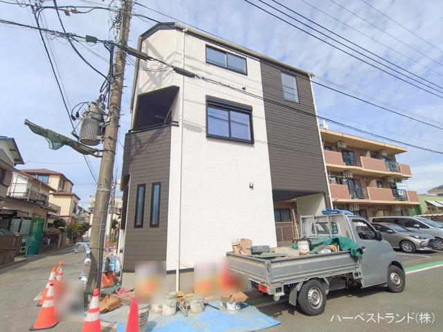 神奈川県大和市上草柳7丁目の新築戸建て外構写真 2026年2月26日撮影