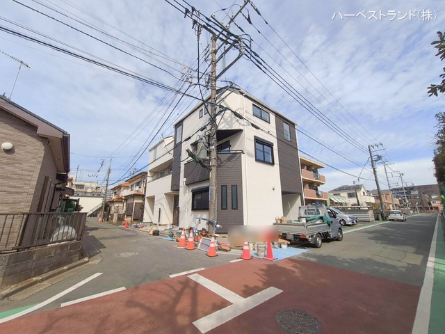 神奈川県大和市上草柳7丁目の新築戸建て外構写真 2026年2月26日撮影