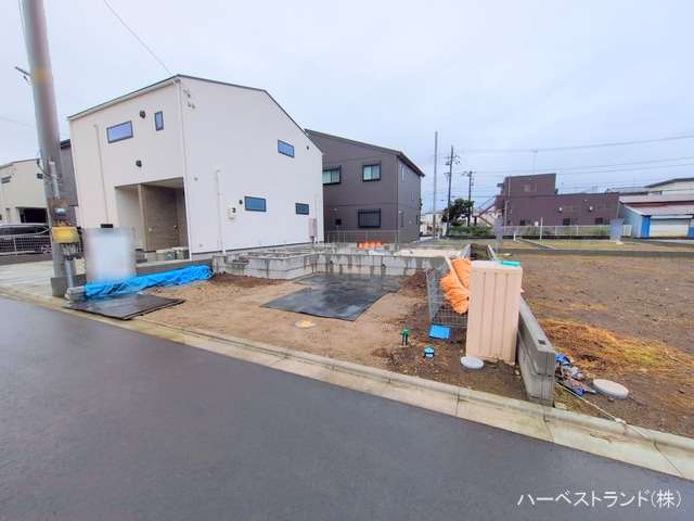 神奈川県相模原市中央区田名の新築戸建て基礎写真 2025年10月15日撮影