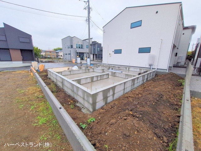 神奈川県相模原市中央区田名の新築戸建て基礎写真 2025年10月15日撮影