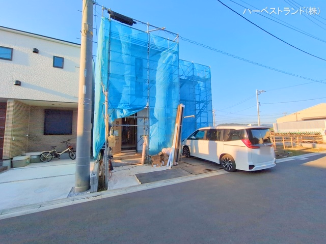 神奈川県相模原市中央区田名の新築戸建てシート写真 2025年11月6日撮影