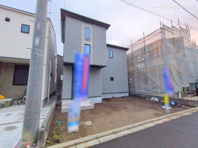 神奈川県相模原市中央区田名の新築戸建て外構写真 2025年12月21日撮影