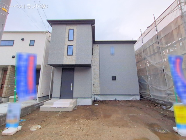 神奈川県相模原市中央区田名の新築戸建て外構写真 2025年12月21日撮影