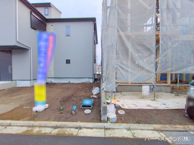 神奈川県相模原市中央区田名の新築戸建て外構写真 2025年12月21日撮影