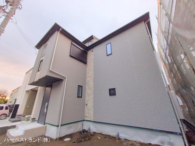 神奈川県相模原市中央区田名の新築戸建て外構写真 2025年12月21日撮影