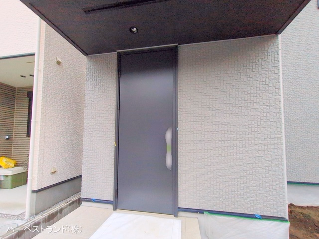 神奈川県相模原市中央区田名の新築戸建て外構写真 2025年12月21日撮影