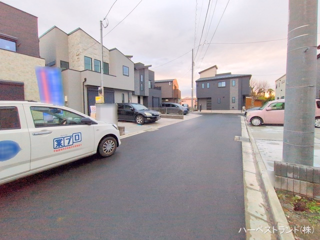 神奈川県相模原市中央区田名の新築戸建て外構写真 2025年12月21日撮影