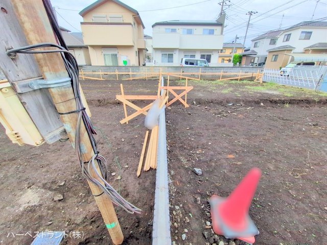 神奈川県横浜市瀬谷区南台１丁目の新築戸建て基礎写真 2025年10月19日撮影