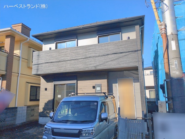 神奈川県横浜市瀬谷区南台１丁目の新築戸建て外構写真 2026年2月8日撮影