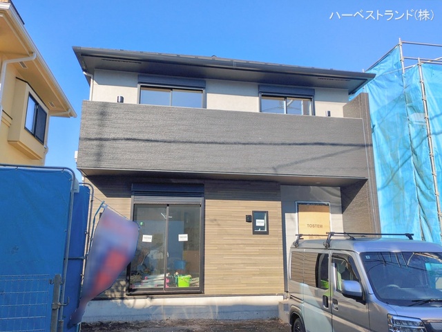 神奈川県横浜市瀬谷区南台１丁目の新築戸建て外構写真 2026年2月8日撮影