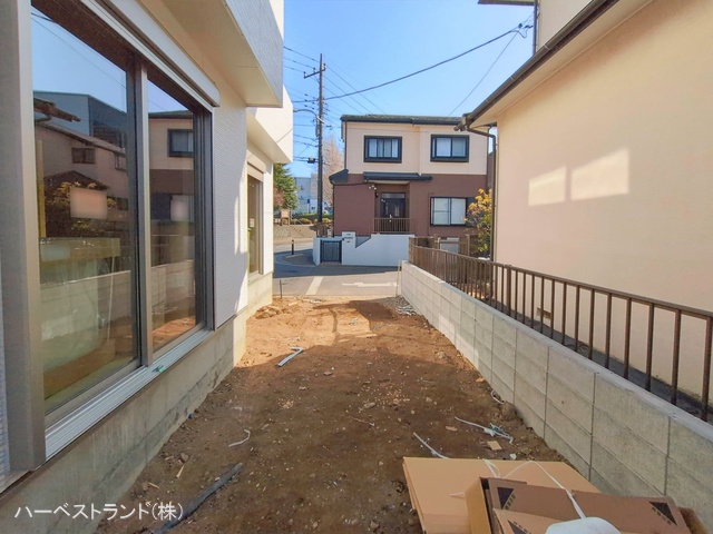 神奈川県綾瀬市小園南２丁目の新築戸建て外構写真 2026年1月26日撮影