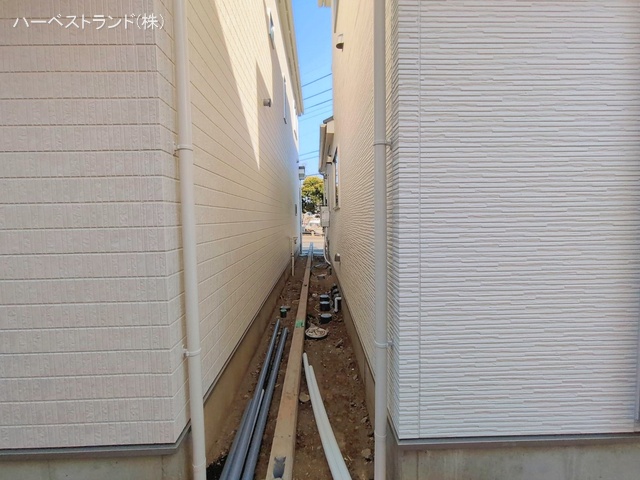 神奈川県綾瀬市小園南２丁目の新築戸建て外構写真 2026年1月26日撮影