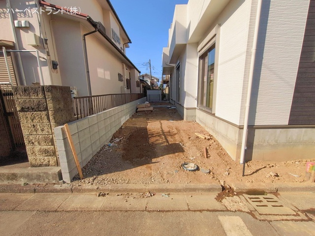 神奈川県綾瀬市小園南２丁目の新築戸建て外構写真 2026年1月26日撮影