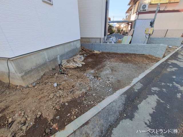 神奈川県綾瀬市小園南２丁目の新築戸建て外構写真 2026年1月26日撮影