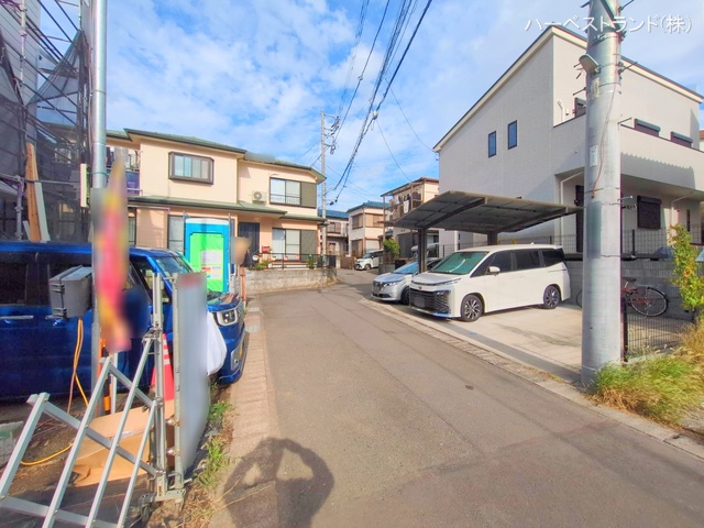 神奈川県綾瀬市深谷上５丁目の新築戸建てシート写真 2025年10月28日撮影