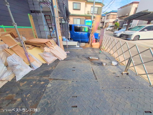 神奈川県綾瀬市深谷上５丁目の新築戸建てシート写真 2025年10月28日撮影