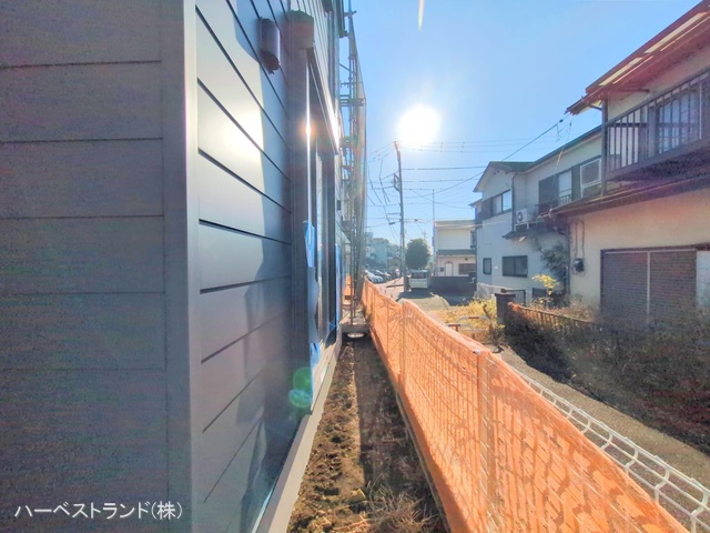 神奈川県綾瀬市深谷上５丁目の新築戸建て外構写真 2025年11月27日撮影