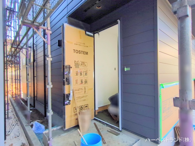 神奈川県綾瀬市深谷上５丁目の新築戸建て外構写真 2025年11月27日撮影