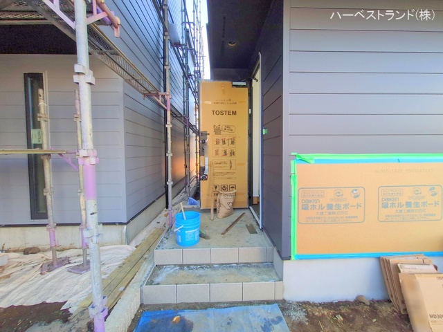 神奈川県綾瀬市深谷上５丁目の新築戸建て外構写真 2025年11月27日撮影