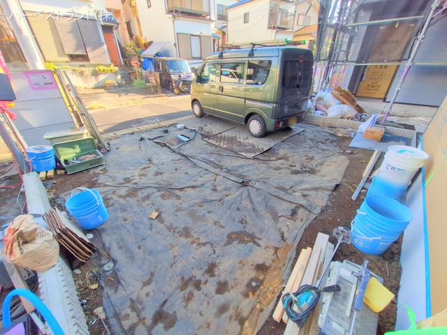 神奈川県綾瀬市深谷上５丁目の新築戸建て外構写真 2025年11月27日撮影