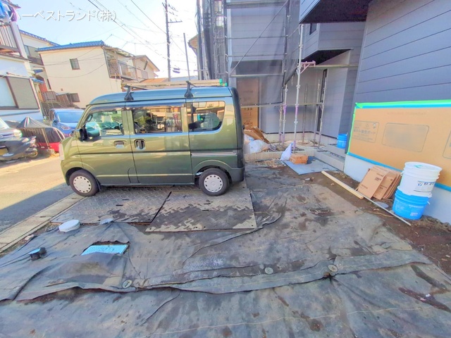 神奈川県綾瀬市深谷上５丁目の新築戸建て外構写真 2025年11月27日撮影