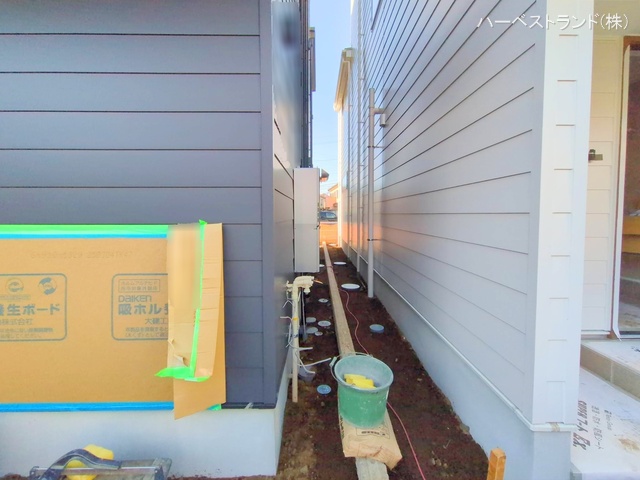 神奈川県綾瀬市深谷上５丁目の新築戸建て外構写真 2025年11月27日撮影