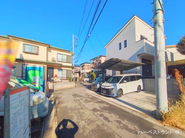 神奈川県綾瀬市深谷上５丁目の新築戸建て外構写真 2025年11月27日撮影