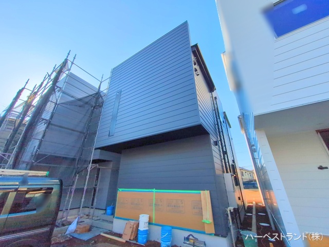 神奈川県綾瀬市深谷上５丁目の新築戸建て外構写真 2025年11月27日撮影