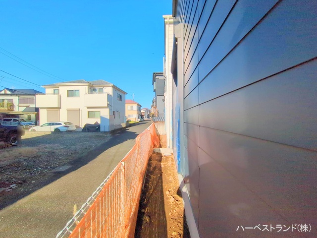 神奈川県綾瀬市深谷上５丁目の新築戸建て外構写真 2025年11月27日撮影