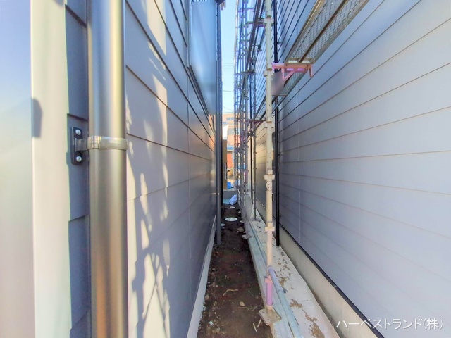 神奈川県綾瀬市深谷上５丁目の新築戸建て外構写真 2025年11月27日撮影