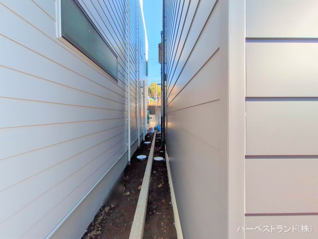 神奈川県綾瀬市深谷上５丁目の新築戸建て外構写真 2025年11月27日撮影