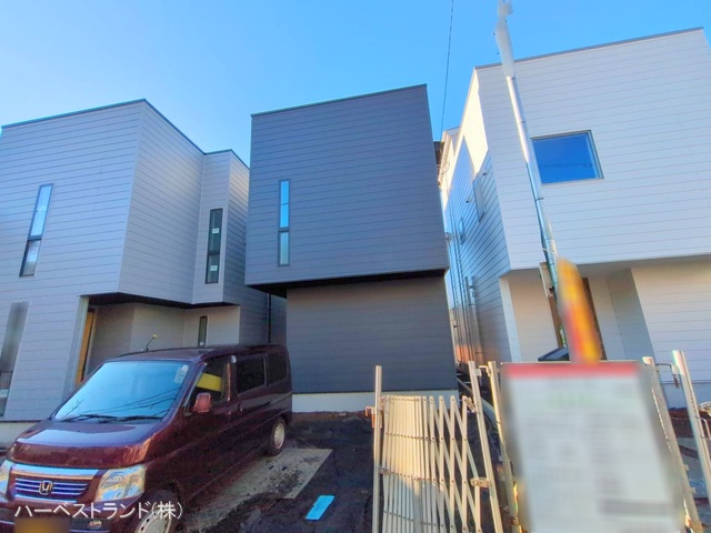 神奈川県綾瀬市深谷上5丁目の新築戸建て外構写真 2025年12月14日撮影