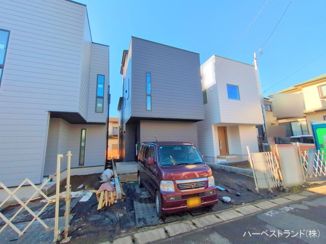 神奈川県綾瀬市深谷上5丁目の新築戸建て外構写真 2025年12月14日撮影
