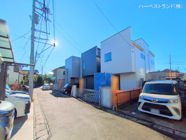 神奈川県綾瀬市深谷上5丁目の新築戸建て外構写真 2025年12月14日撮影