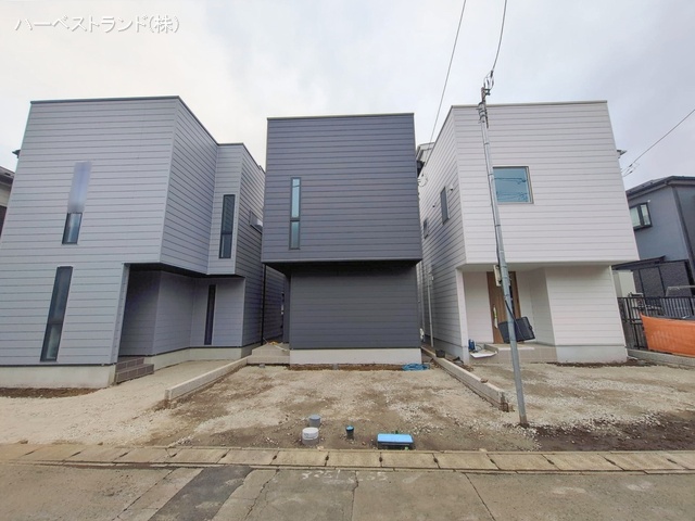 神奈川県綾瀬市深谷上5丁目の新築戸建て外構写真 2026年1月6日撮影