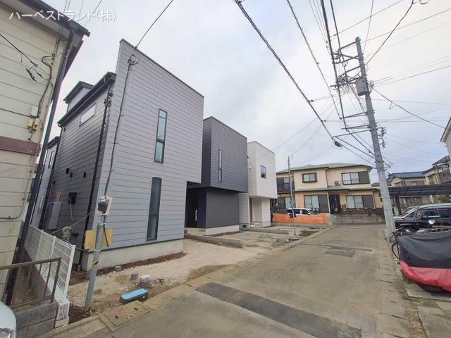 神奈川県綾瀬市深谷上5丁目の新築戸建て外構写真 2026年1月6日撮影