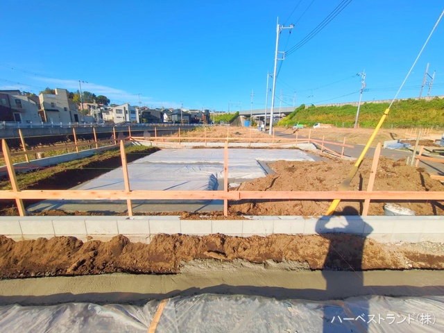 神奈川県大和市福田の新築戸建て基礎写真 2025年11月3日撮影