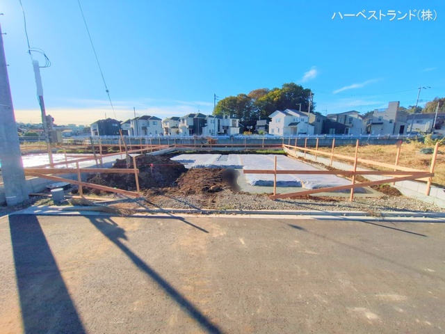 神奈川県大和市福田の新築戸建て基礎写真 2025年11月3日撮影