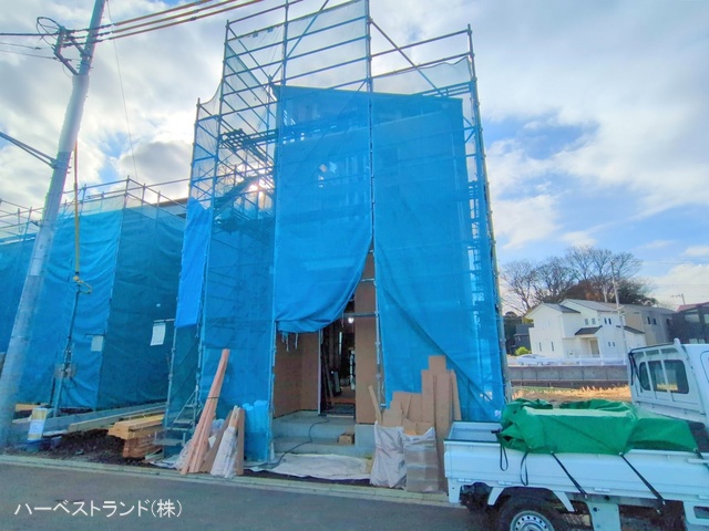 神奈川県大和市福田の新築戸建て上棟写真 2025年12月17日撮影
