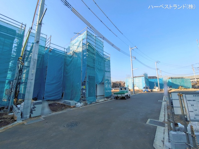 神奈川県大和市福田の新築戸建てシート写真 2026年1月12日撮影