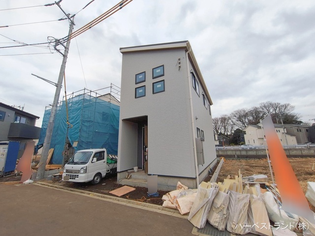 神奈川県大和市福田の新築戸建て外構写真 2026年1月27日撮影
