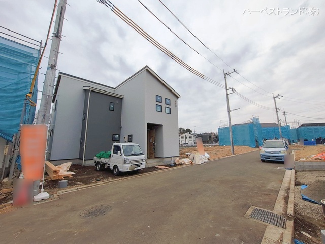 神奈川県大和市福田の新築戸建て外構写真 2026年1月27日撮影
