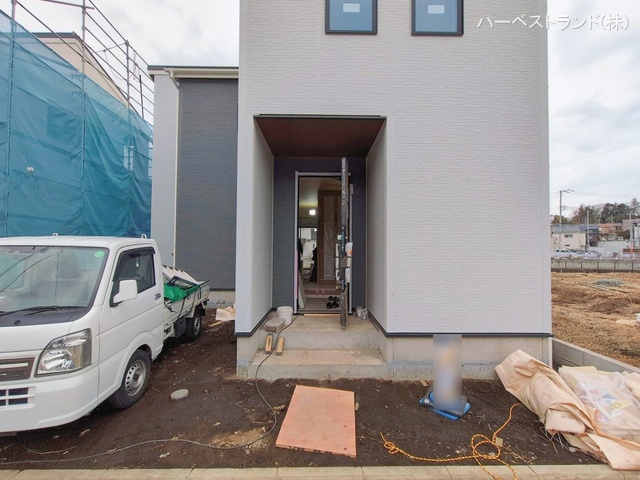 神奈川県大和市福田の新築戸建て外構写真 2026年1月27日撮影