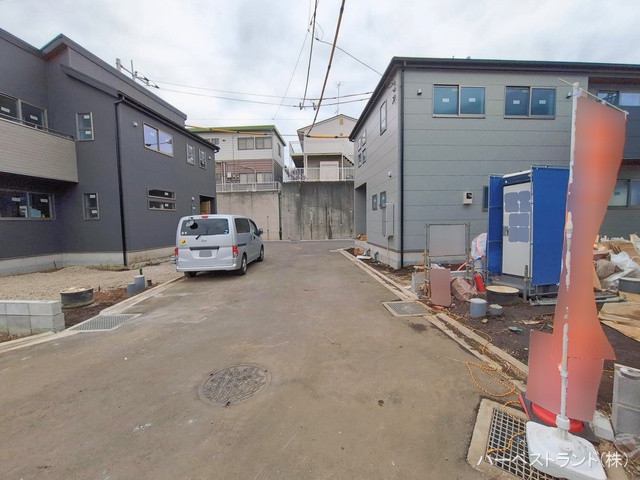 神奈川県大和市福田の新築戸建て外構写真 2026年1月27日撮影