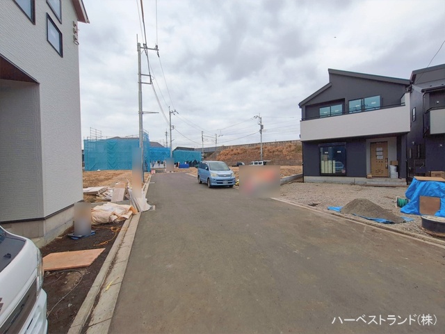 神奈川県大和市福田の新築戸建て外構写真 2026年1月27日撮影